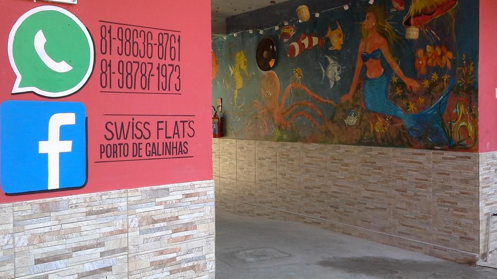 Appartamento Swiss Flats Pôrto das Galinhas Esterno foto