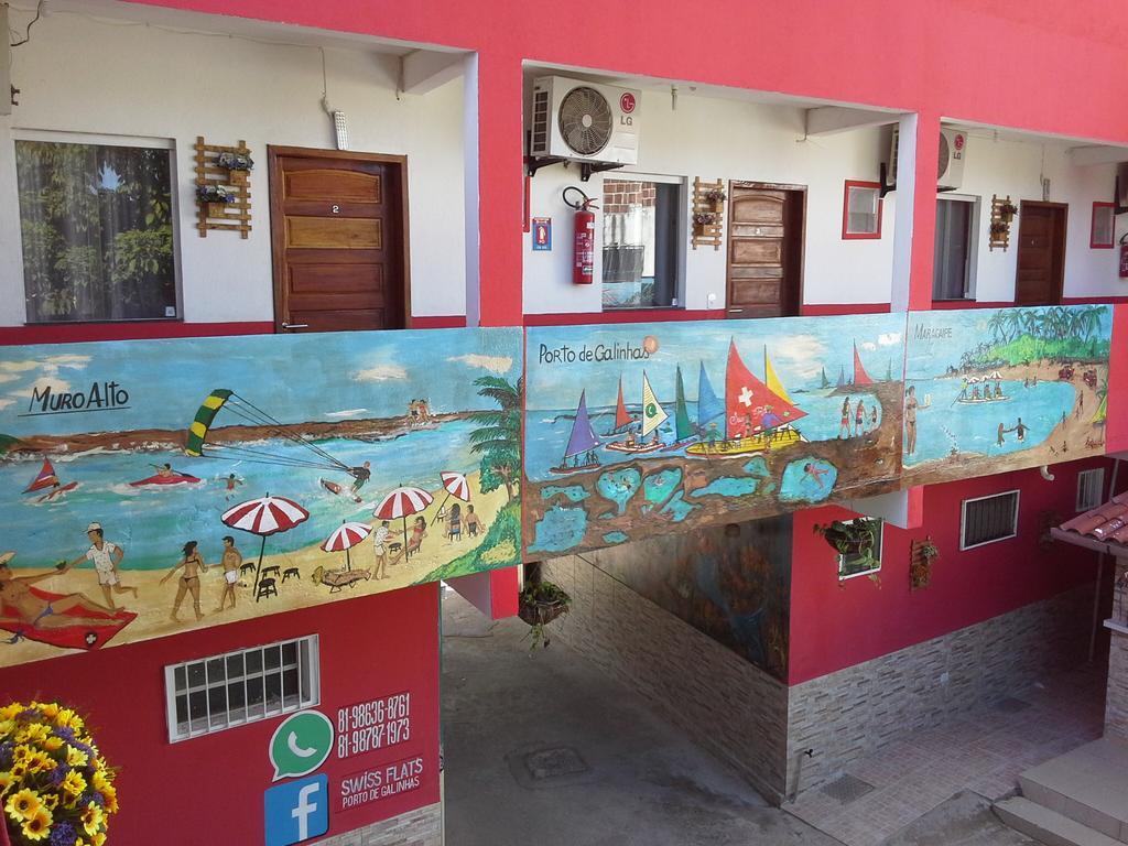 Appartamento Swiss Flats Pôrto das Galinhas Esterno foto